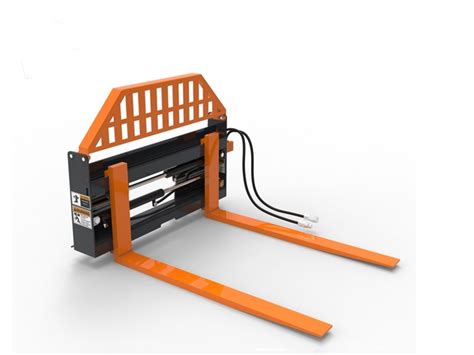 hydraulic adjustable skid steer forks|wolverine pallet fork grapple.